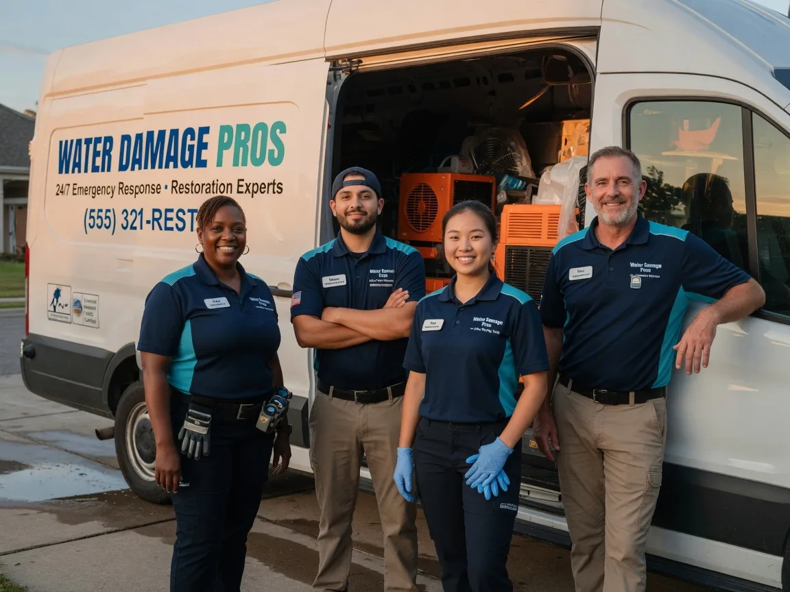 Water Damage Restoration company in Hull, TX