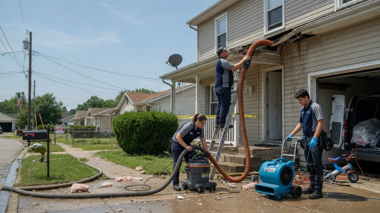 Water Damage Restoration in Hull, TX near me